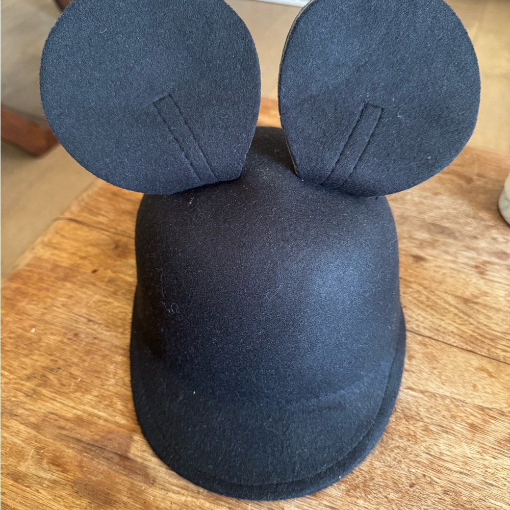 Adult Women’s Black Mouse Ear Hat